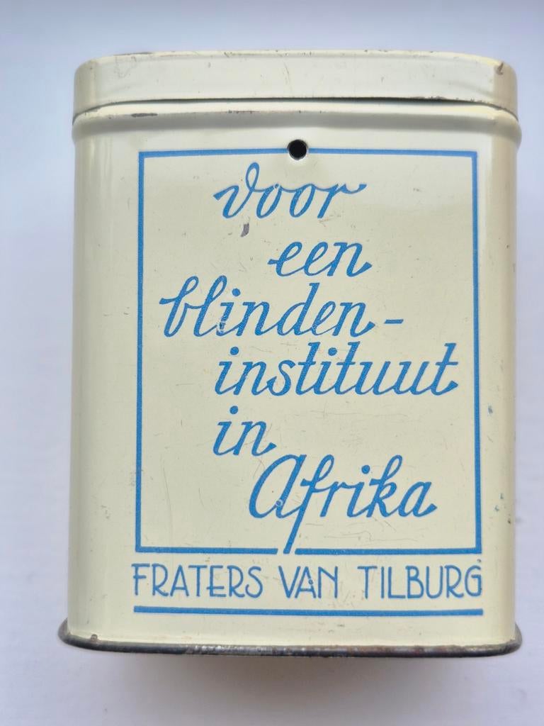 Missiebus Blinden Instituut in Afrika Fraters Tilburg, Verzamelen, Blikken, Ophalen of Verzenden, Gebruikt, Overige