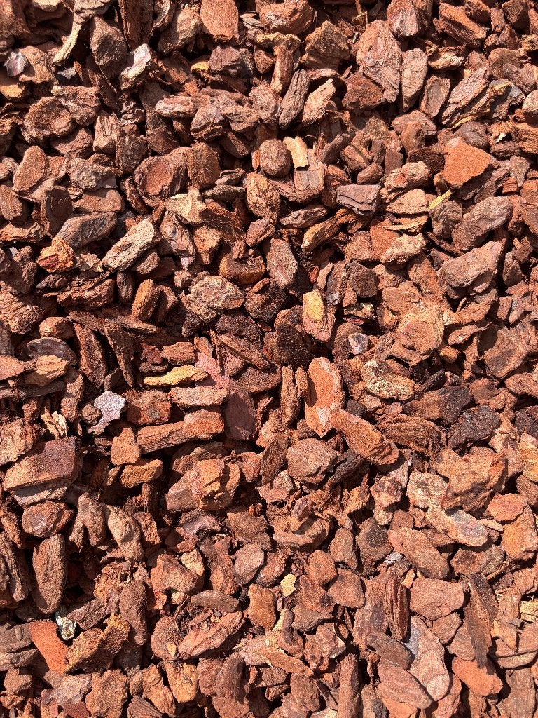 Franse Boomschors Deluxe fijn 15/25 mm - bodembedekker, Tuin en Terras, Aarde en Mest, Ophalen of Verzenden, Boomschors