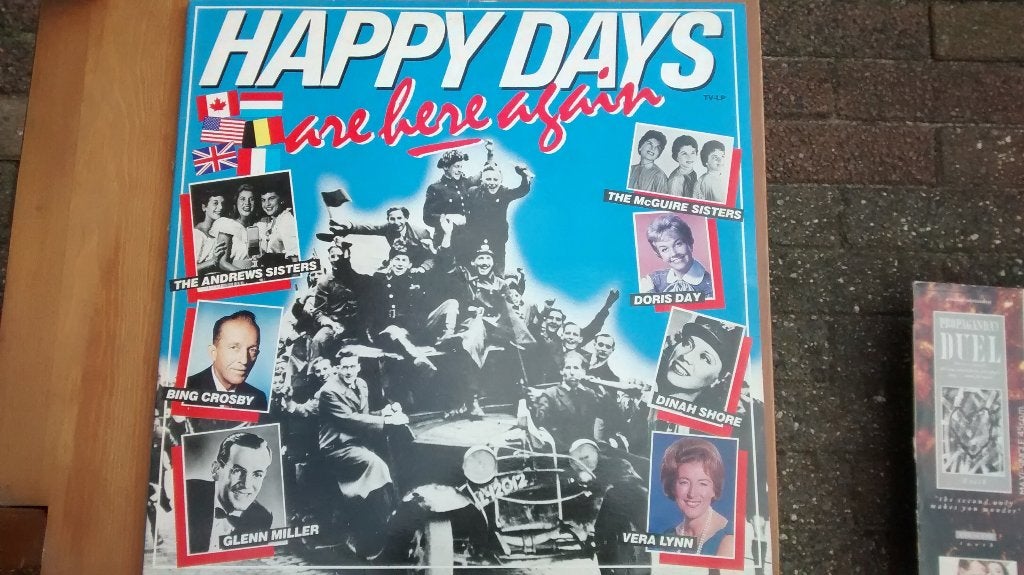 2 LP - Happy Days are here again, Ophalen of Verzenden, Zo goed als nieuw, 12 inch, Jazz en Blues
