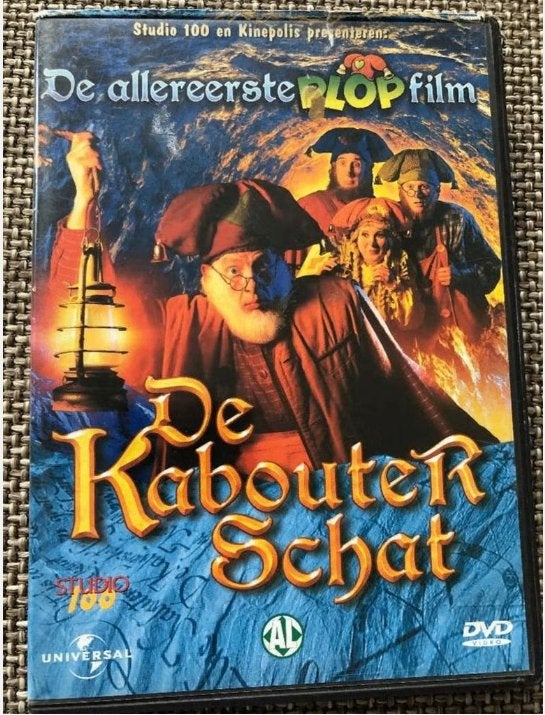 Dvd - De Kabouter Schat De allereerste Plop film, Avontuur, Alle leeftijden, Ophalen of Verzenden, Zo goed als nieuw