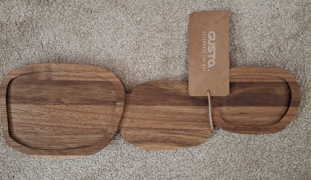 Nieuw kleine Gusta Serveerplank borrelplank acacia hout, Hout, Snij-/serveerplank, Nieuw, Gusta