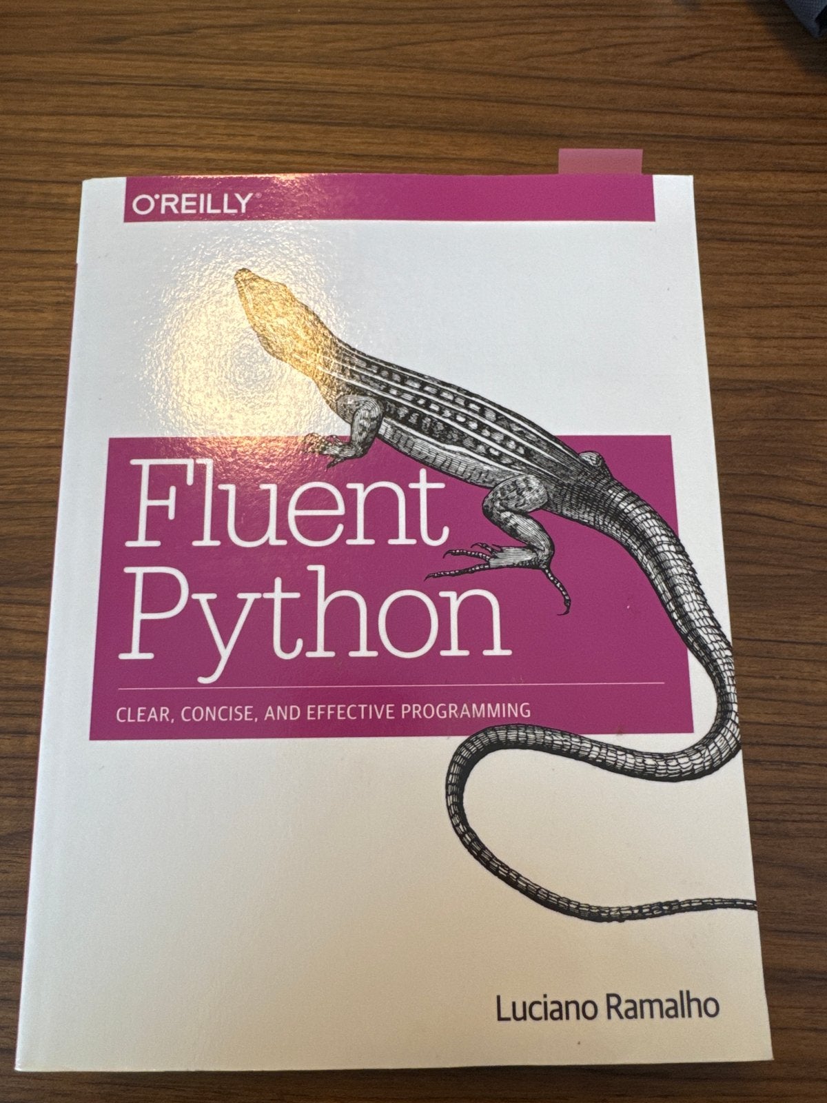 Fluent Python: Leer Python van beginner tot expert, Boeken, Ophalen, Zo goed als nieuw, Programmeertaal of Theorie