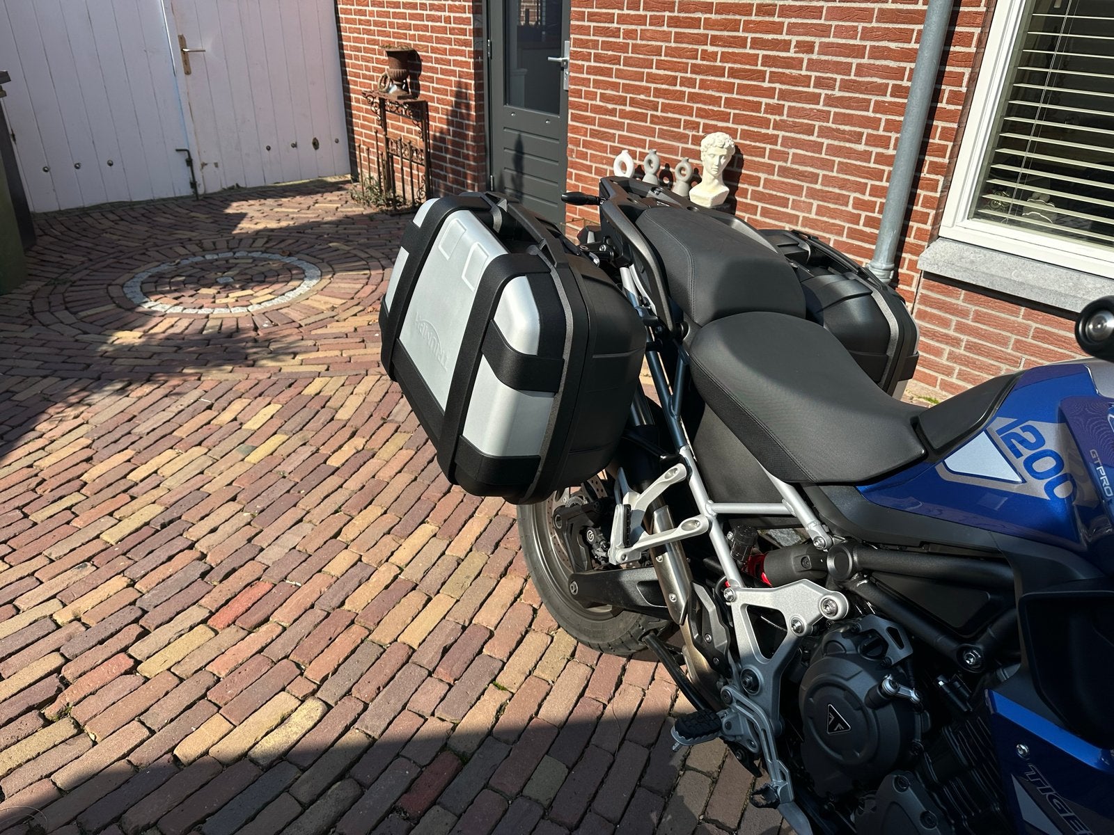 Triumph Tiger 1200 Koffers met montagebeugels, Ophalen, Gebruikt