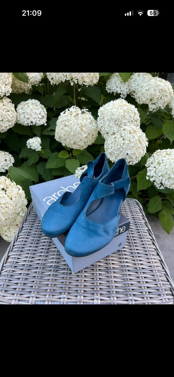 Arche ballerina’s maat 39 petrol (blauw/groen), Kleding | Dames, Schoenen, Blauw, Gedragen, Ballerina's, Ophalen of Verzenden