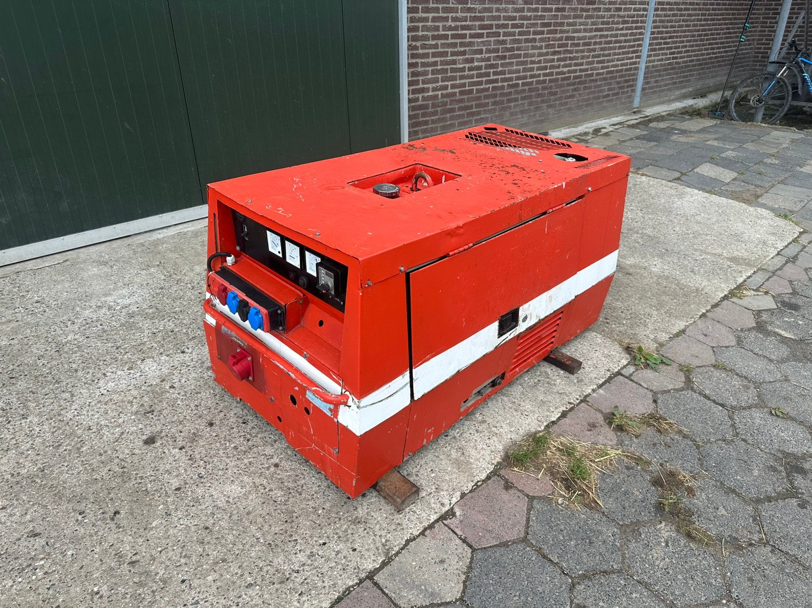 Generator yanmar 18 kva aggregaat diesel Denyo, Ophalen, Gebruikt
