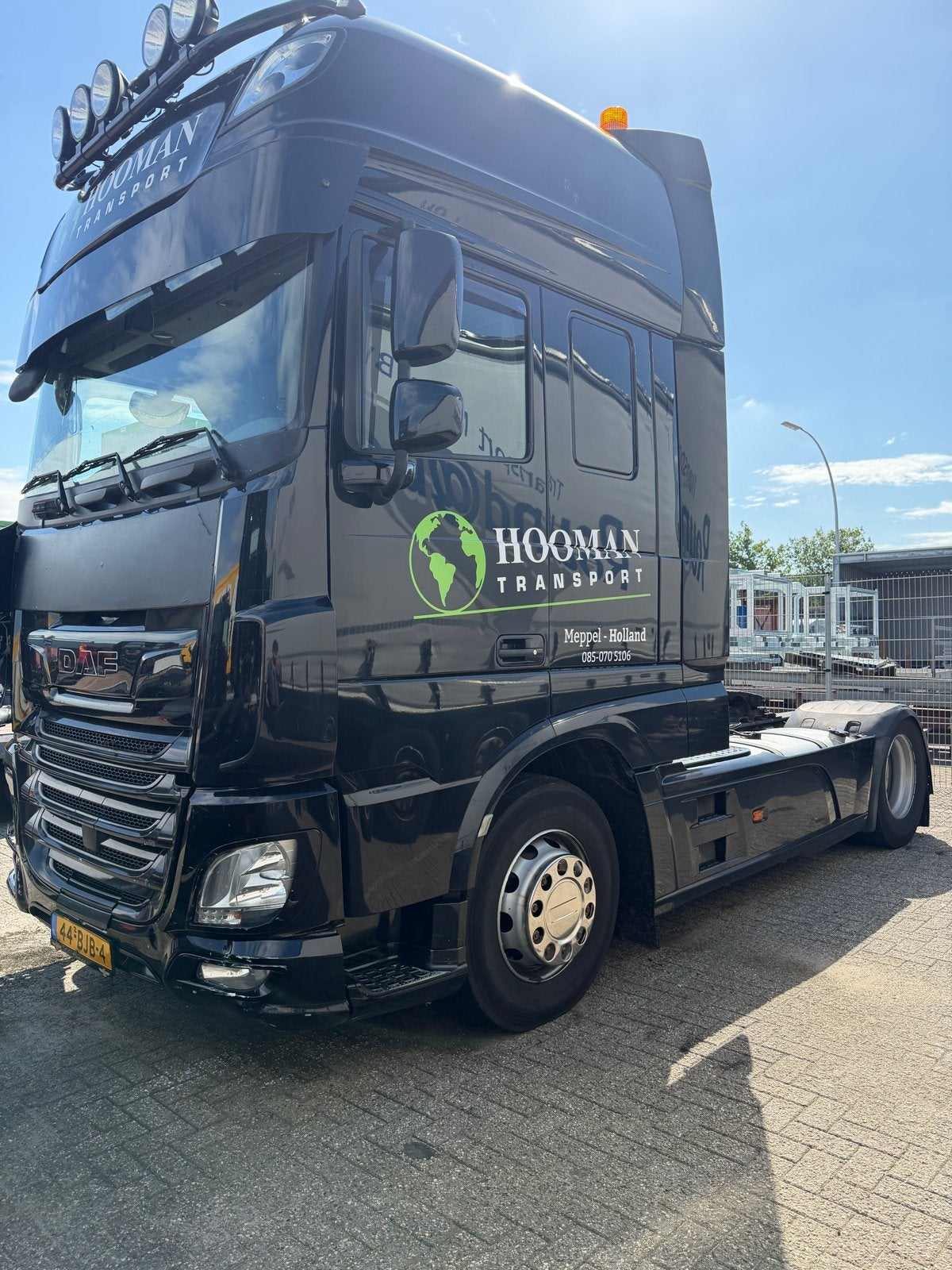 DAF XF 480 Zwart Technisch Perfect., Auto's, Vrachtwagens, Automaat, Leder en Stof, Zwart, Bedrijf