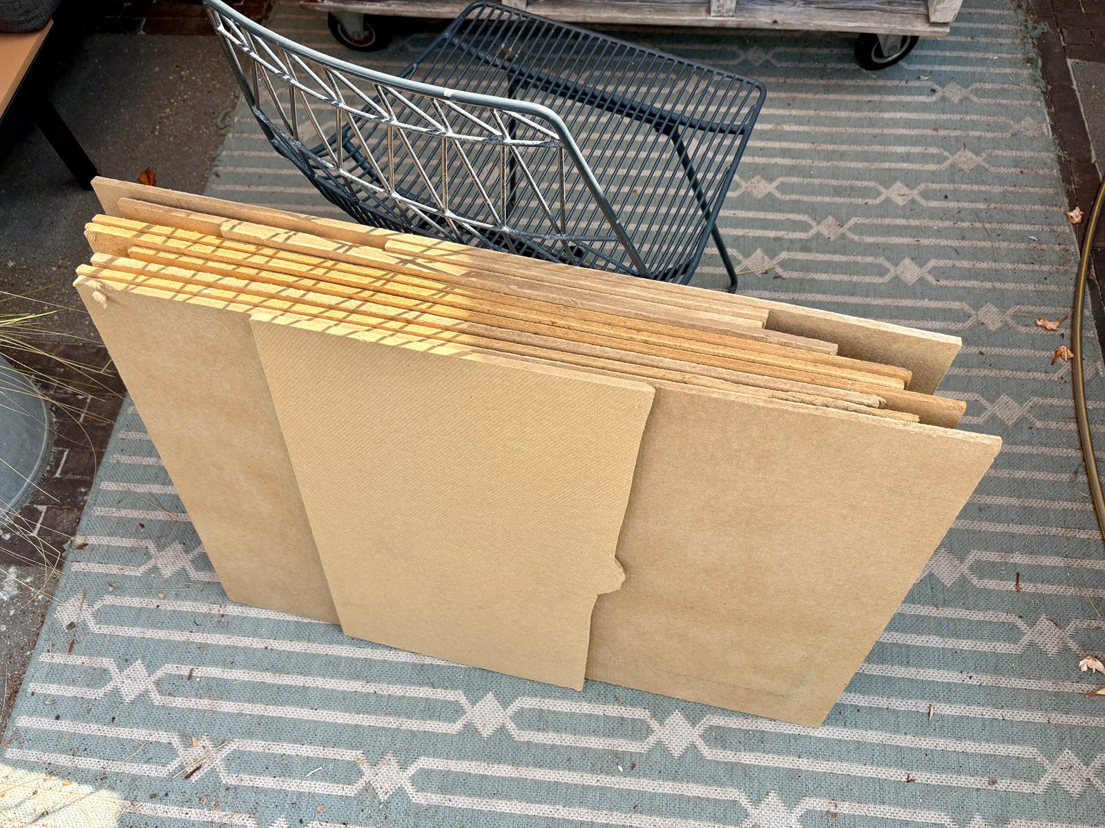 Ondervloer platen 10 mm dik, Ophalen, 30 cm of meer, Gebruikt, 50 tot 150 cm