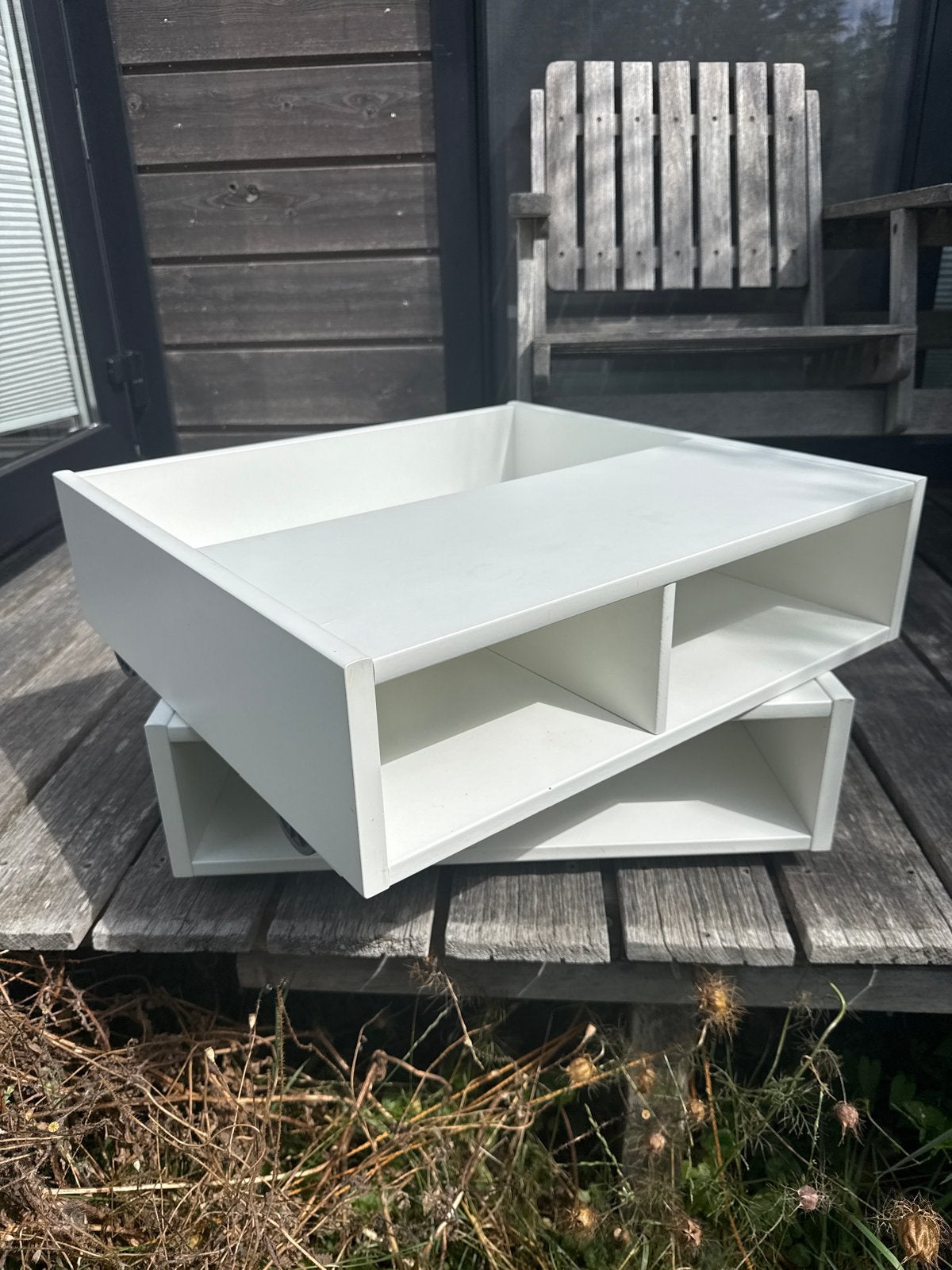 2x IKEA FREDVANG bedlade, wit, 59x56 cm, Ophalen, Overige materialen, Gebruikt, Eenpersoons