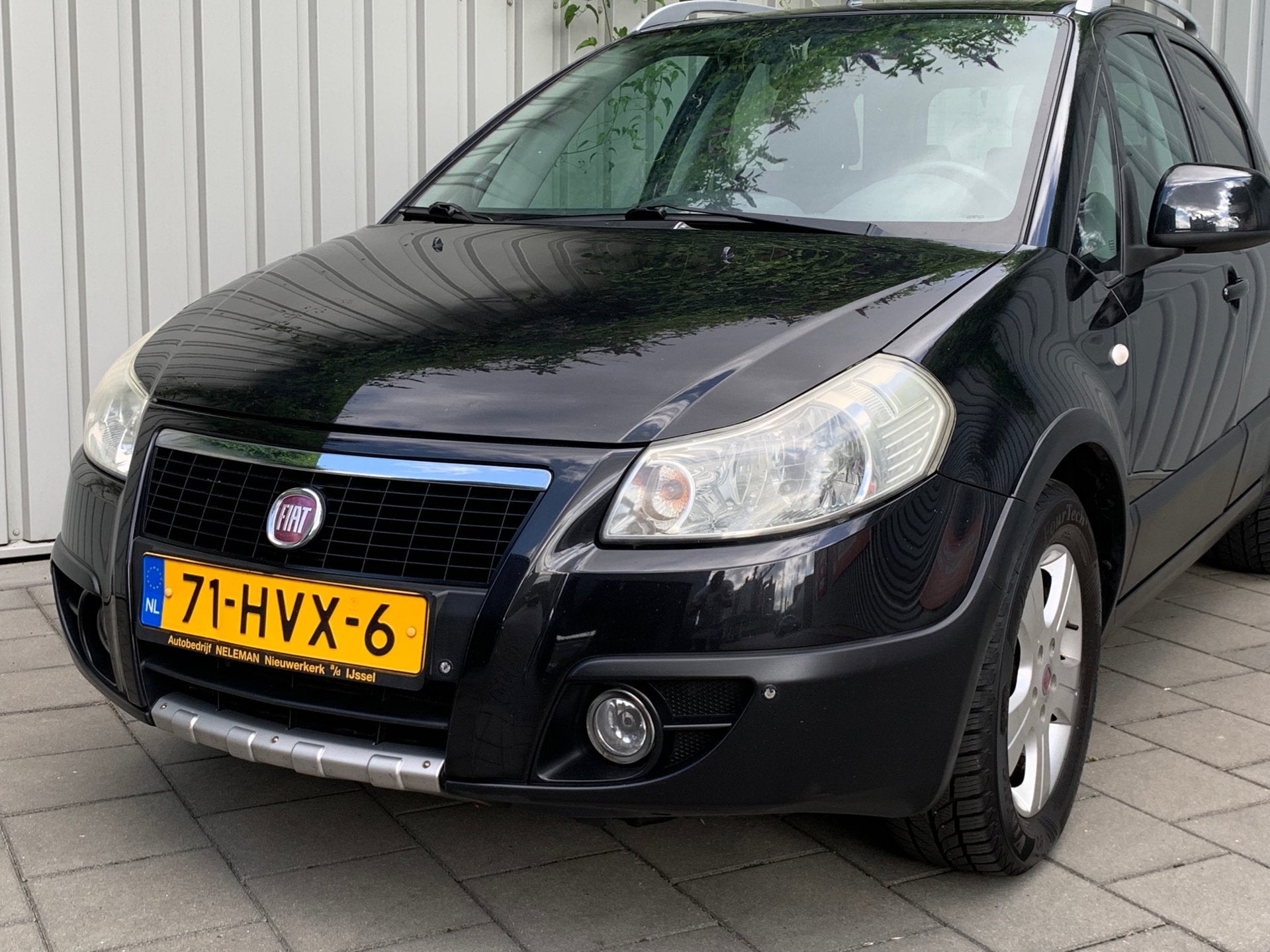 Fiat Sedici 1.6-16V Emotion|Automaat|Airco|, Stof, Gebruikt, Zwart, 4 cilinders