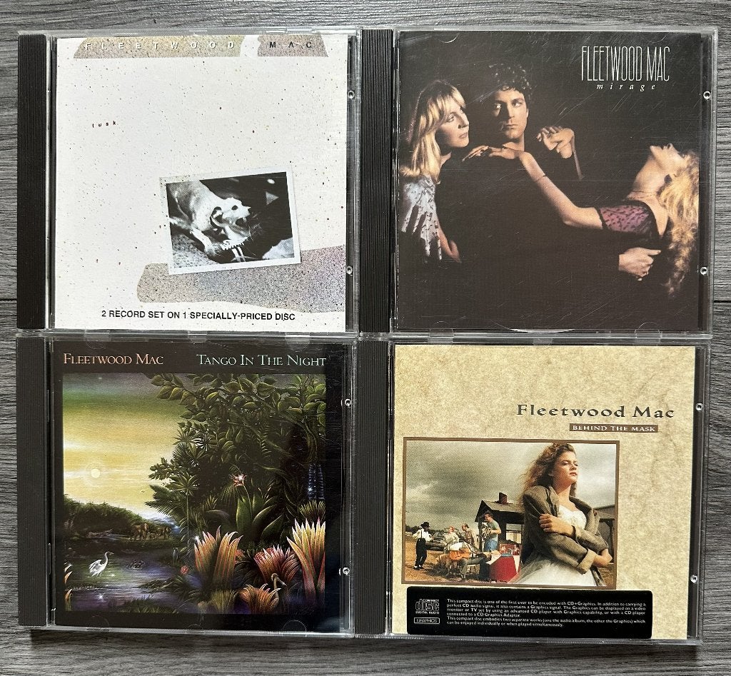 Fleetwood Mac - 4 cd's periode 1979-1990, Ophalen of Verzenden, Zo goed als nieuw