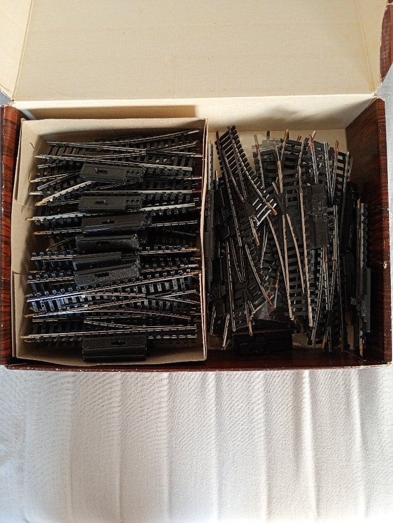 2 dozen wissels (handbediend links rechts)JOUEF,LIMA,FLEISCH, Ophalen, Gebruikt, Gelijkstroom, Jouef