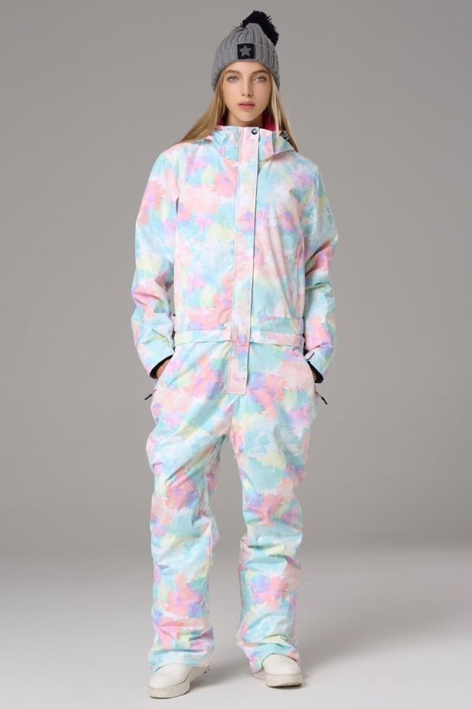 Op Voorraad: Dames Onesie Skipak, Winterjumpsuit, Sport en Fitness, Overige merken, 160 tot 180 cm, Nieuw, Ophalen of Verzenden