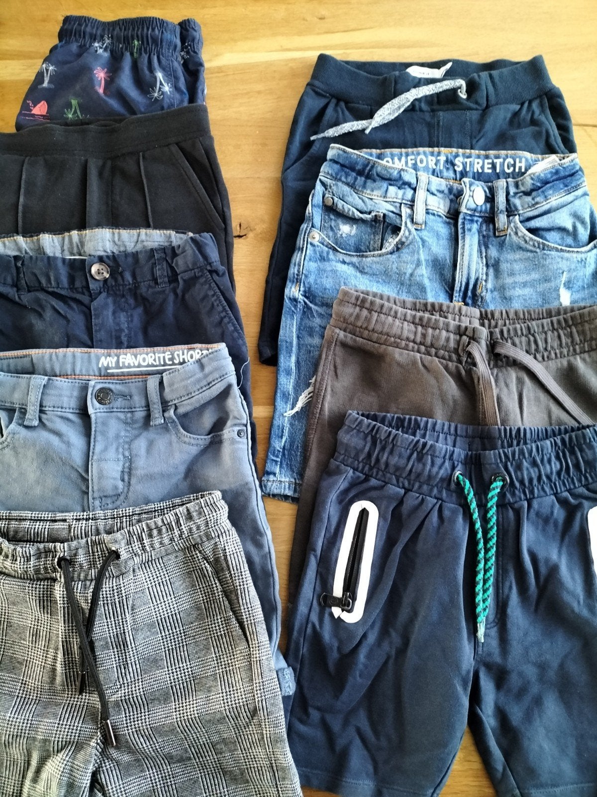 Jongenskleding pakket: T-shirts en korte broeken, Kinderen en Baby's, Kinderkleding | Maat 110, Ophalen of Verzenden, Gebruikt