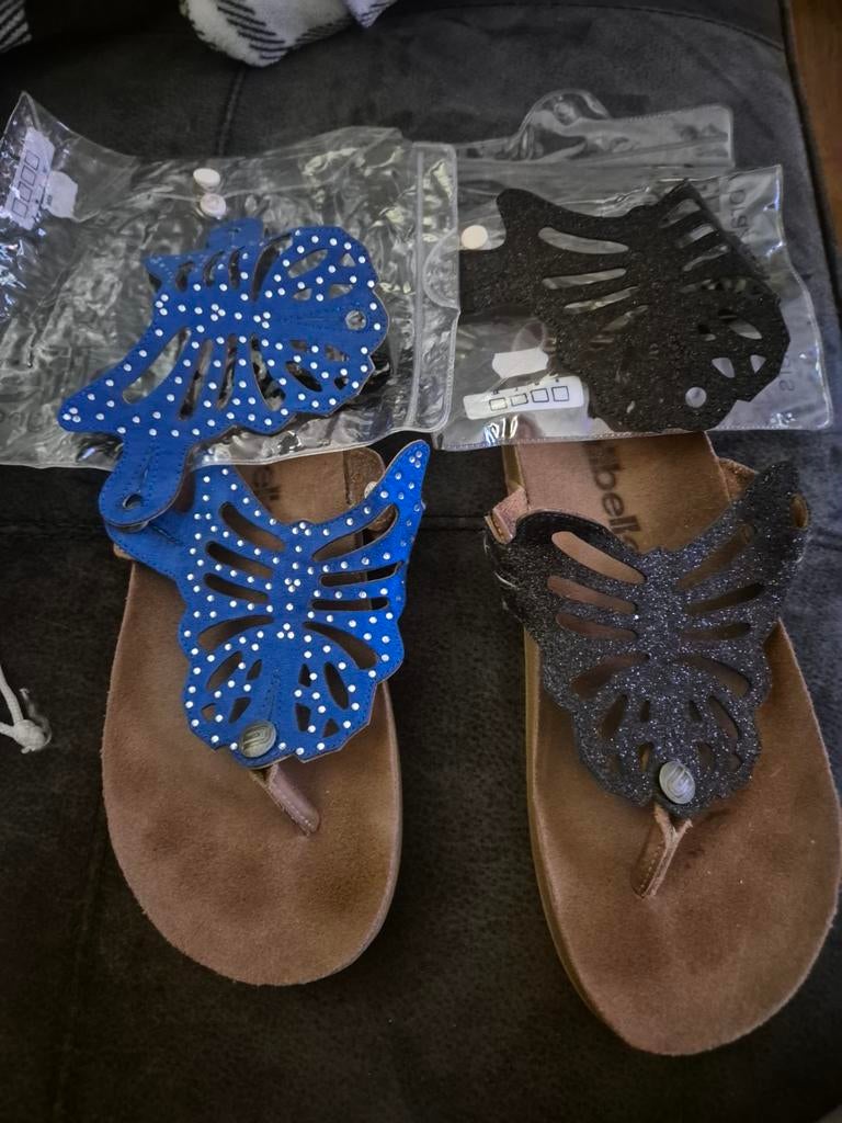 Galibelle slippers met 2 verwisselbare setjes, Slippers, Zwart, Galibelle, Ophalen of Verzenden