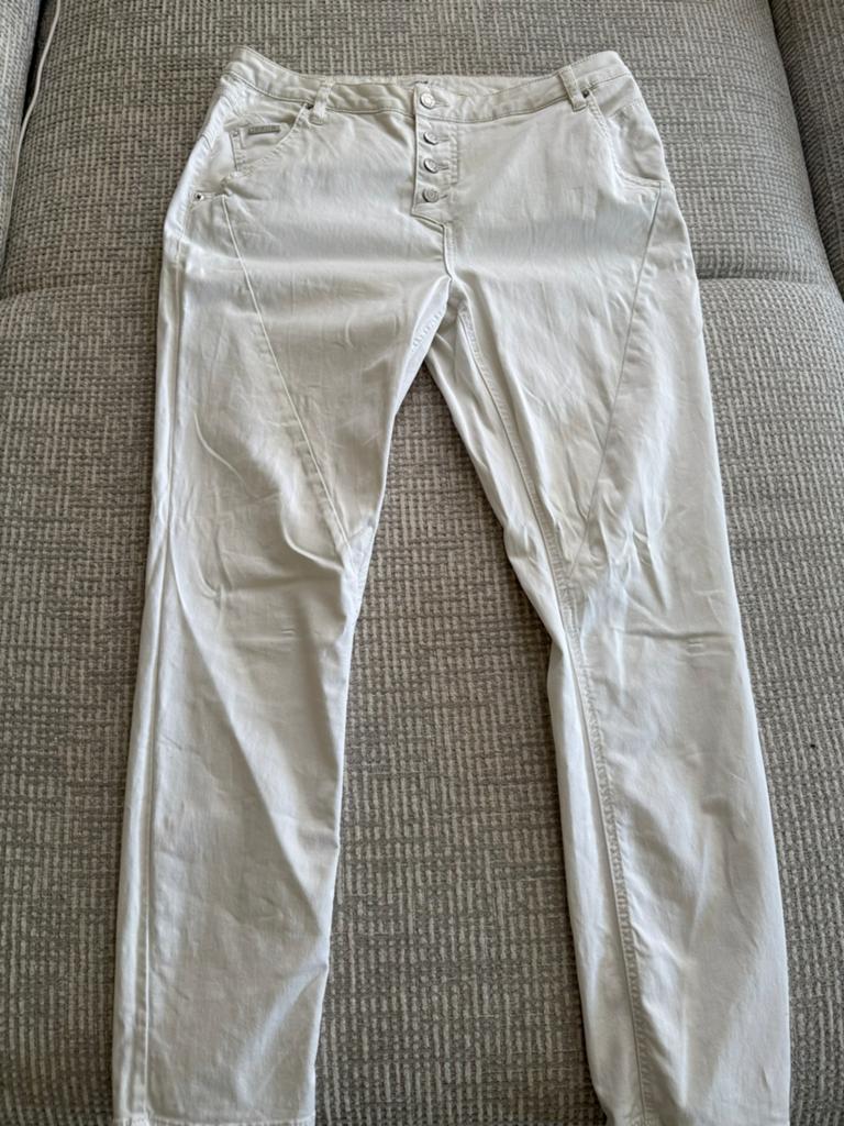 Opus broek 44/32, Wit, Maat 42/44 (L), Ophalen of Verzenden, Zo goed als nieuw