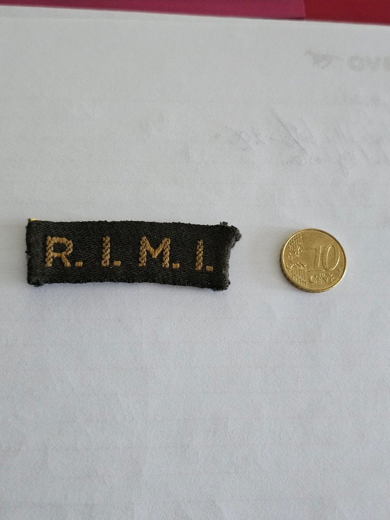 R.I.M.I.  STRAATNAAM, Ophalen of Verzenden, Landmacht, Nederland, Embleem of Badge