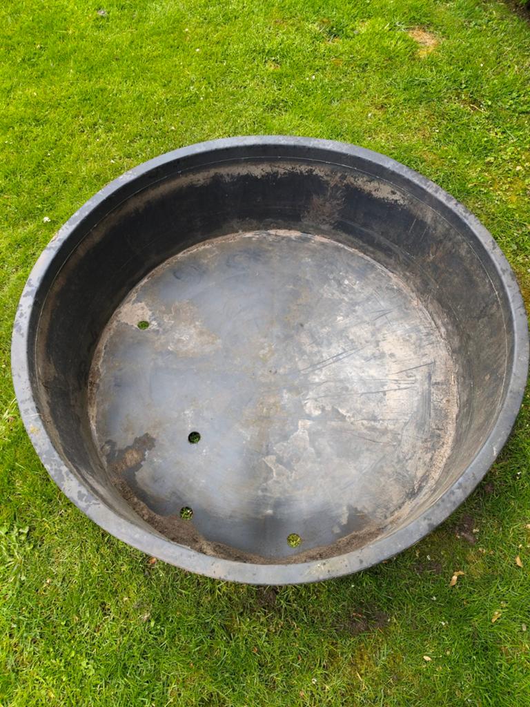 Grote plastic kuip., Tuin en Terras, Ophalen, Gebruikt