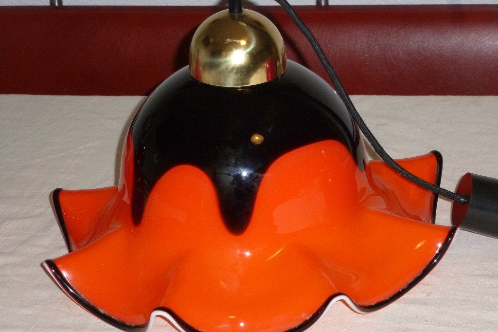 KAISER,HANGLAMP,sixties,zeventies,POP,MID-CENTURY,VINTAGE, Huis en Inrichting, Gebruikt, SIXTIES,ZEVENTIES,POP,MID-CENTURY,SPACE AGE