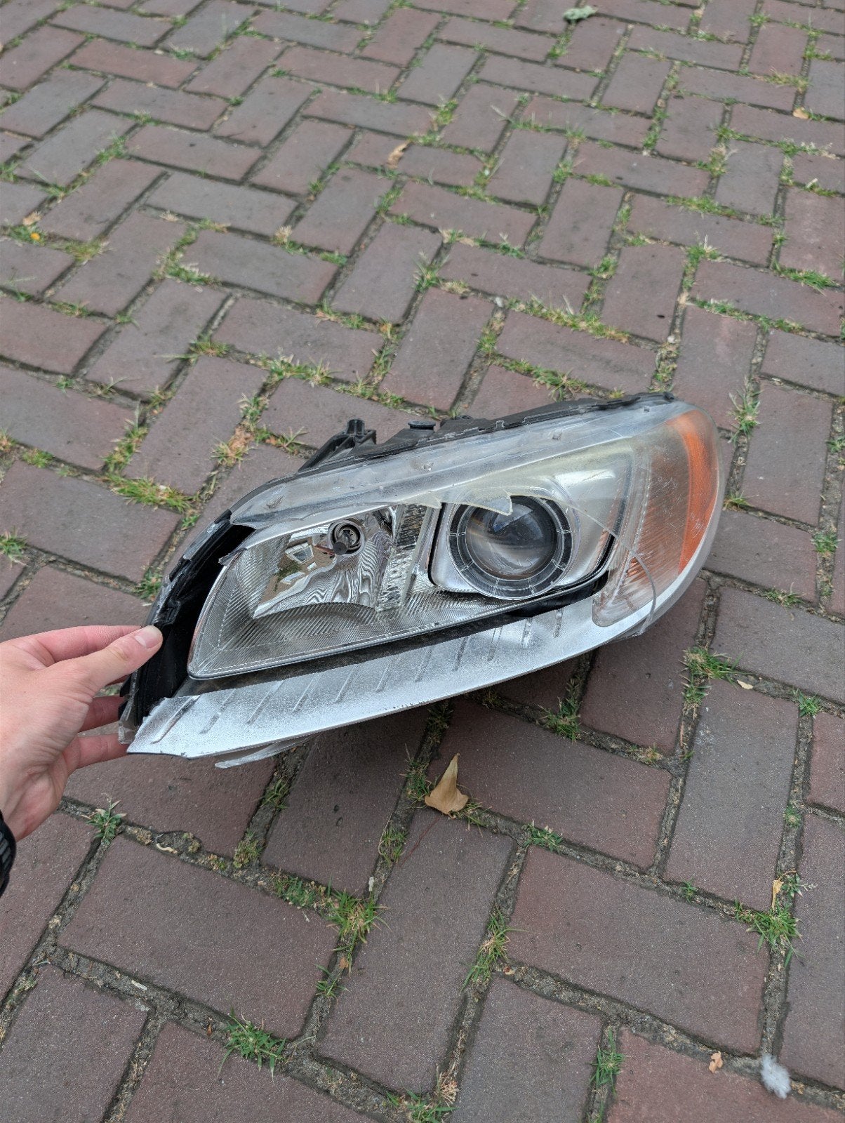 Volvo V70 Koplamp Rechts OEM - Xenon, Auto-onderdelen, Verlichting, Ophalen of Verzenden, Gebruikt, Volvo