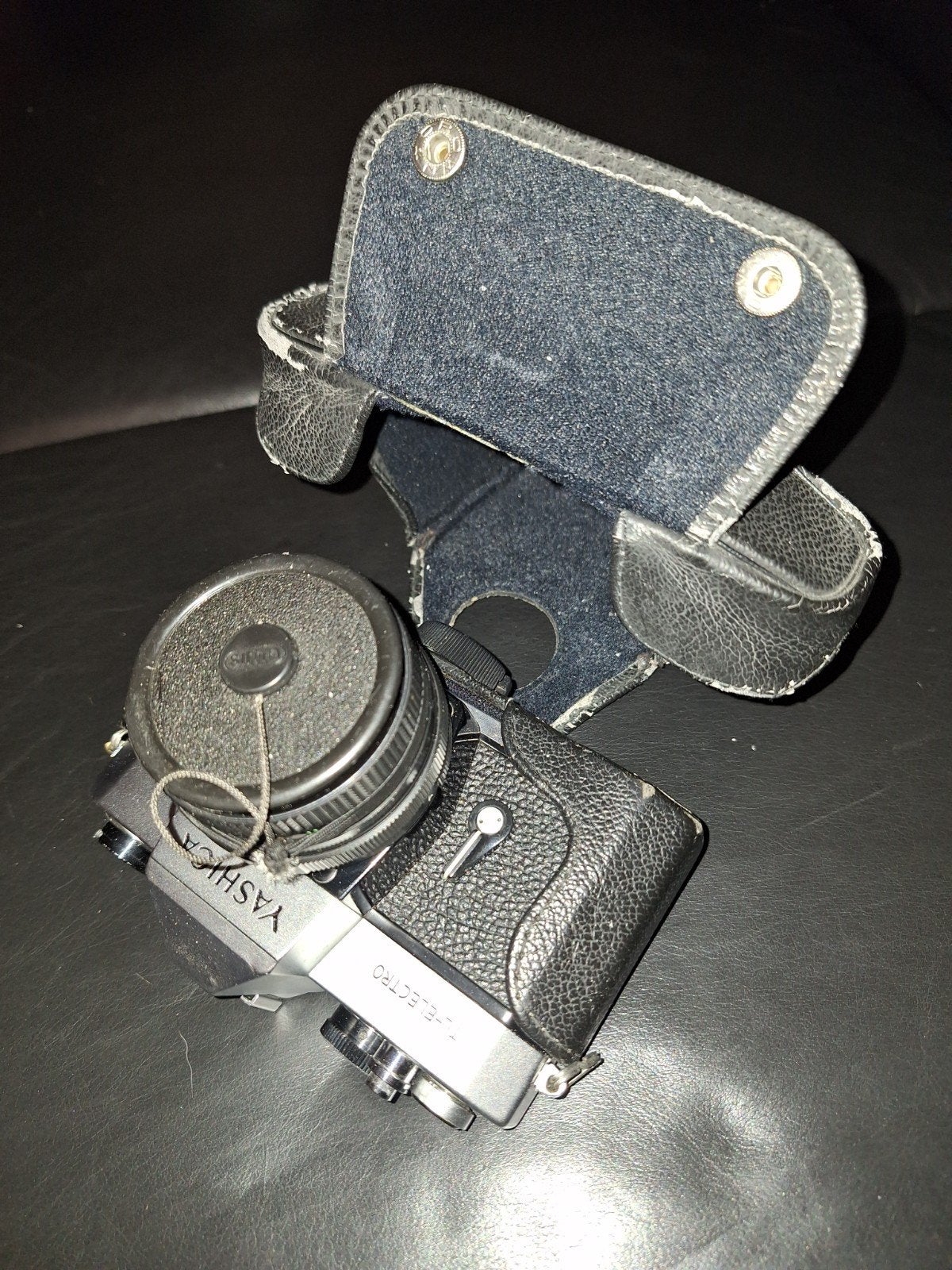Vintage Yashica TL Electro/TL Electro-X Spiegelreflexcamera, Ophalen of Verzenden, Gebruikt, Spiegelreflex, Overige Merken