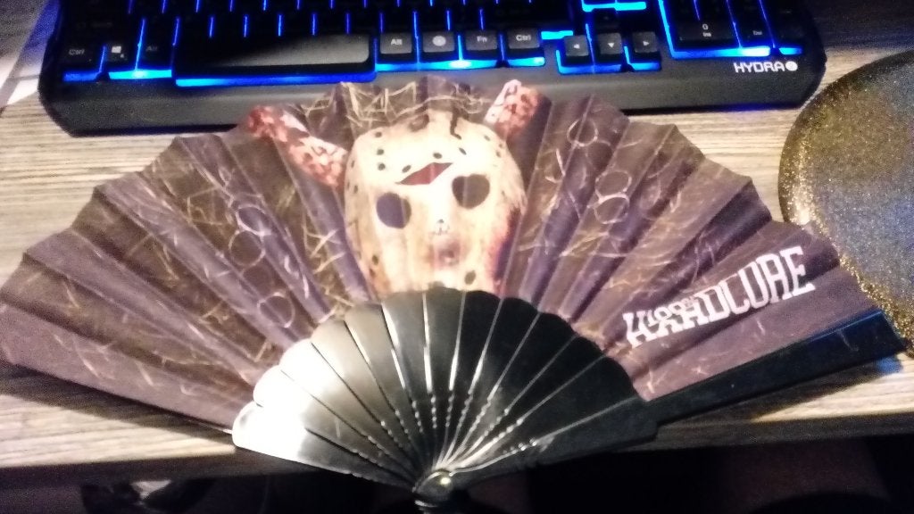 handwaaier handfan 100% hardcore, Ophalen of Verzenden