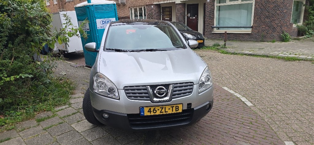 Nissan Qashqai 1.5 DCI 2WD 2008 Grijs, Auto's, Voorwielaandrijving, Stof, Zwart, 4 cilinders