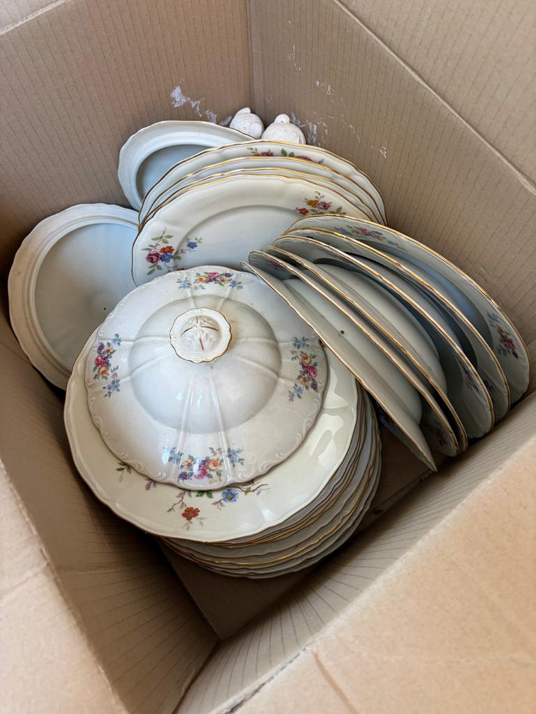 Bavaria Elfenbein Porzellan Servies - 4 Dozen, Ophalen