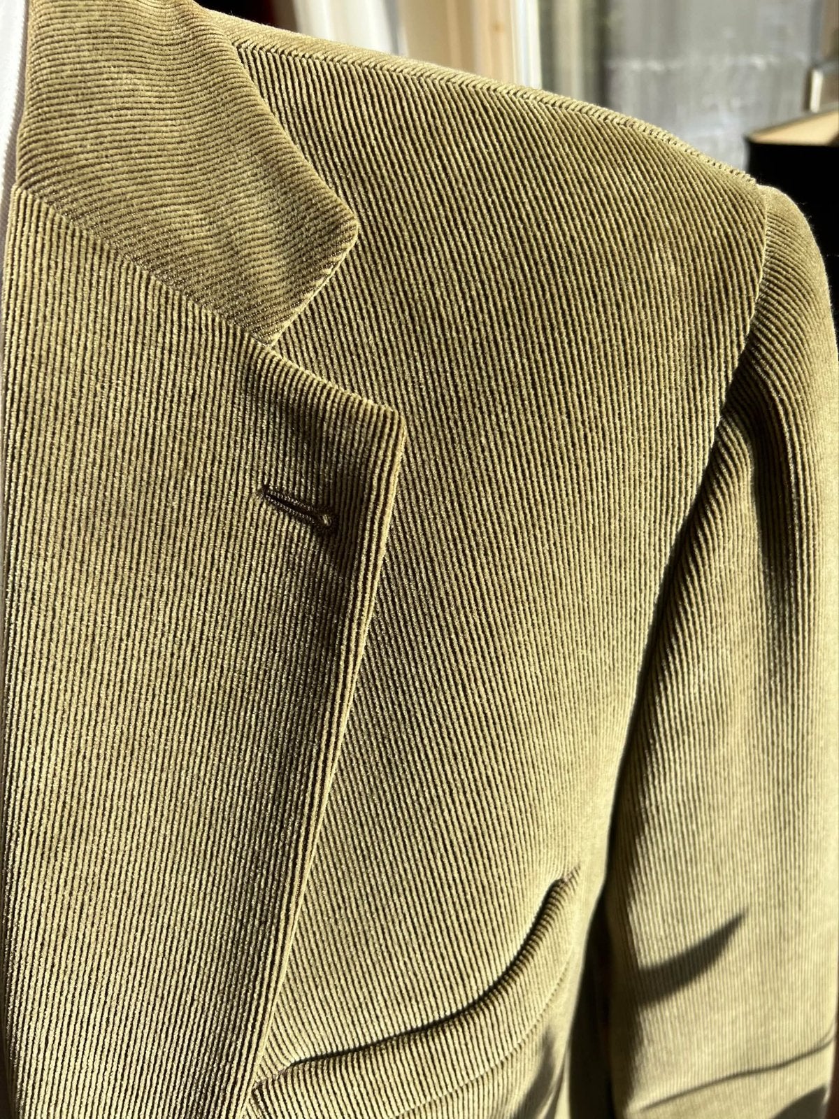 Colbert Maat XL (Olijfgroene kleur), Verzenden, Zo goed als nieuw, Maat 56/58 (XL), Groen