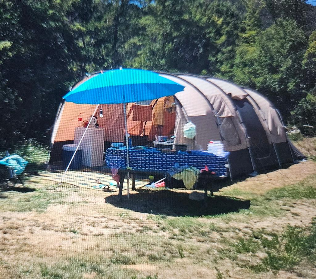Safarica livingstone tc, Caravans en Kamperen, Tenten, tot en met 6, Zo goed als nieuw, Ophalen of Verzenden