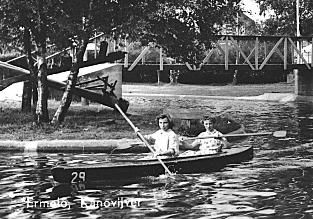 805213 Ermelo Gld 1960 Kanovijver Gelopen met postzegel, Ophalen of Verzenden, 1960 tot 1980, Gelopen, Gelderland