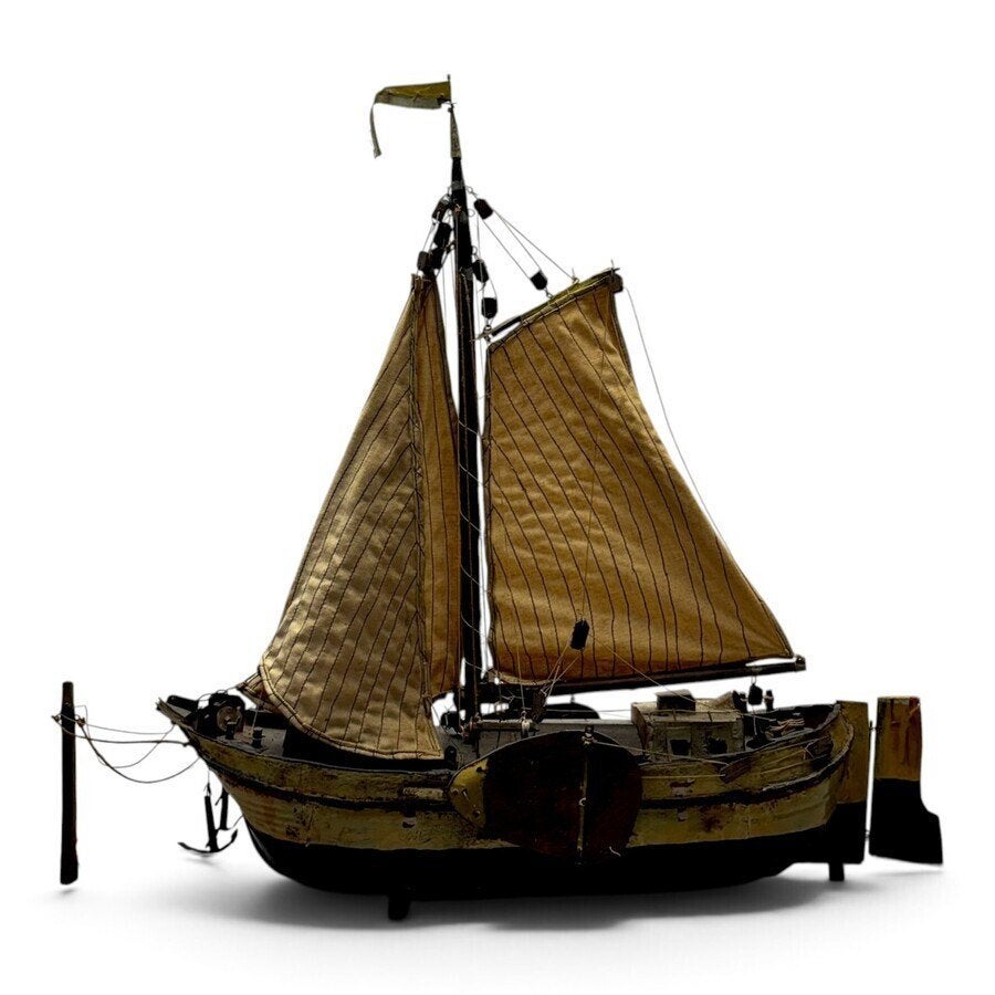 Modelschip, Cornelis (Kees) Knobbe (1906-1992), Ophalen of Verzenden, Gebruikt
