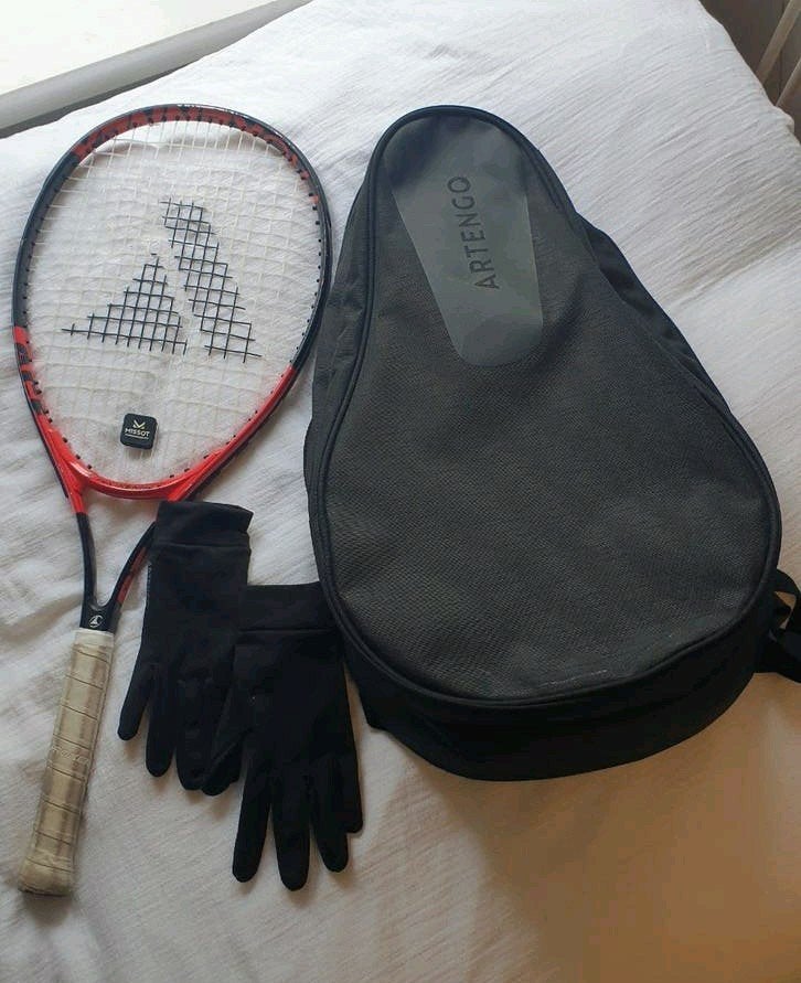Prokennex 25 Tennisracket met tas en handschoenen, Ophalen of Verzenden, Gebruikt, Racket, Overige merken