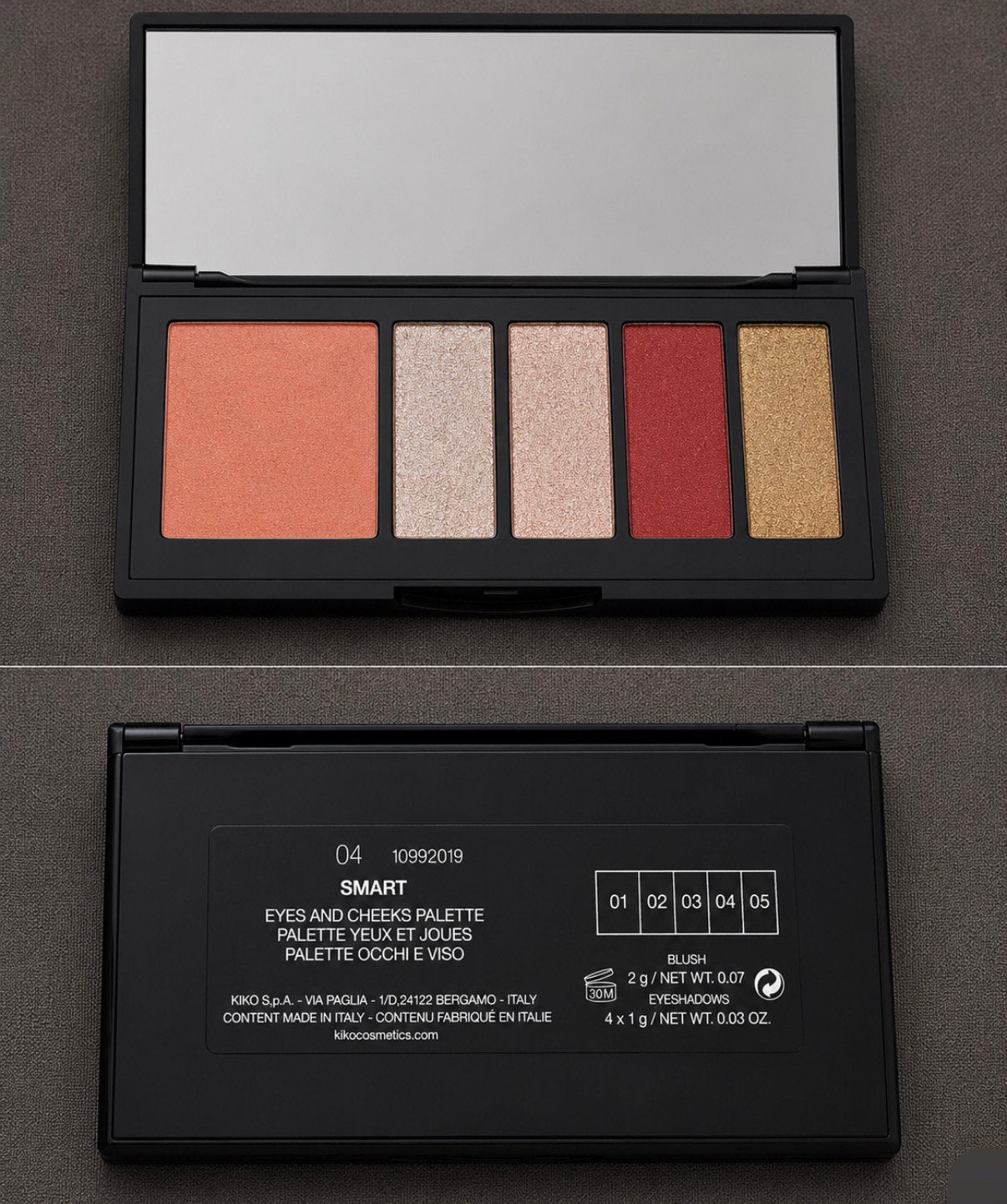 Eyes and cheeks palette, Ophalen of Verzenden, Nieuw, Overige kleuren, Ogen