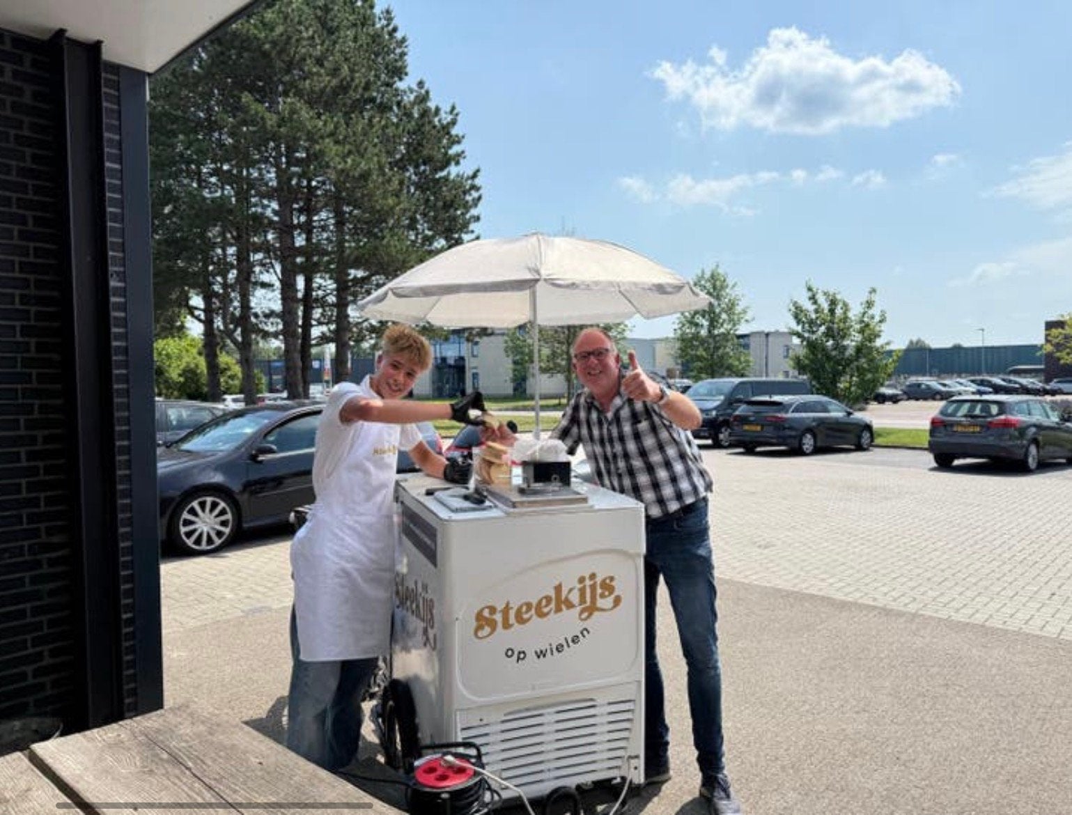 IJskar te huur van Steekijsopwielen. Maak uw feest compleet!, Overige merken, Goederen, Elektrisch, Ophalen of Verzenden