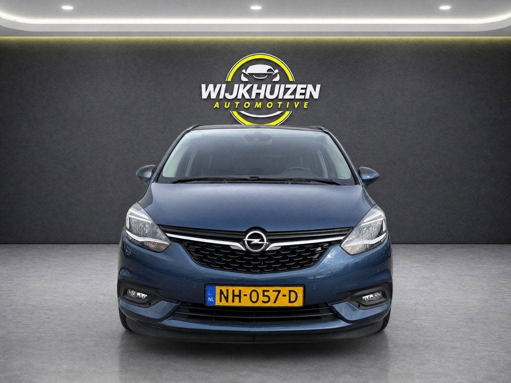 Opel Zafira 1.4 Turbo Business+ 7 Persoons Automaat met Pano, Auto's, Opel, 4 cilinders, Blauw, 7 stoelen, Origineel Nederlands