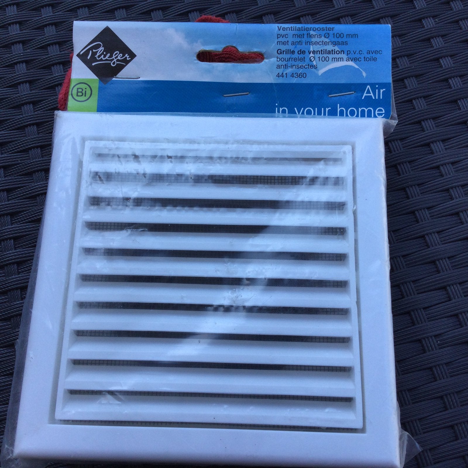 Plieger Ventilatierooster 100mm Nieuw !!, Ophalen of Verzenden, Nieuw, Ventilator