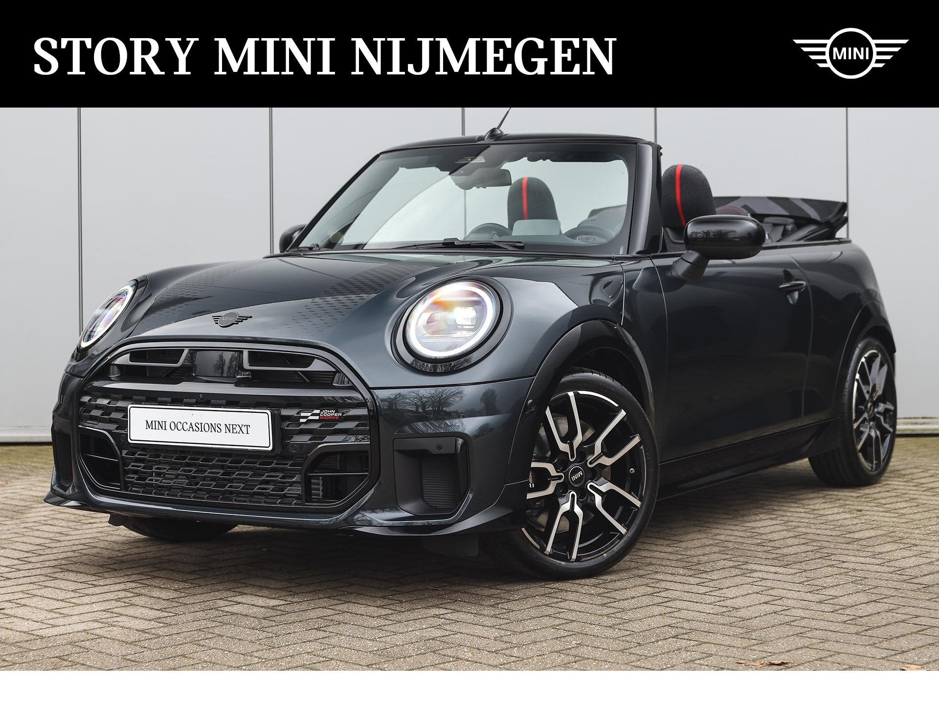 MINI Cabrio Cooper S Automaat / JCW / Pakket XL / JCW / Pakk, Auto's, 4 cilinders, 4 stoelen, Nieuw, 204 pk