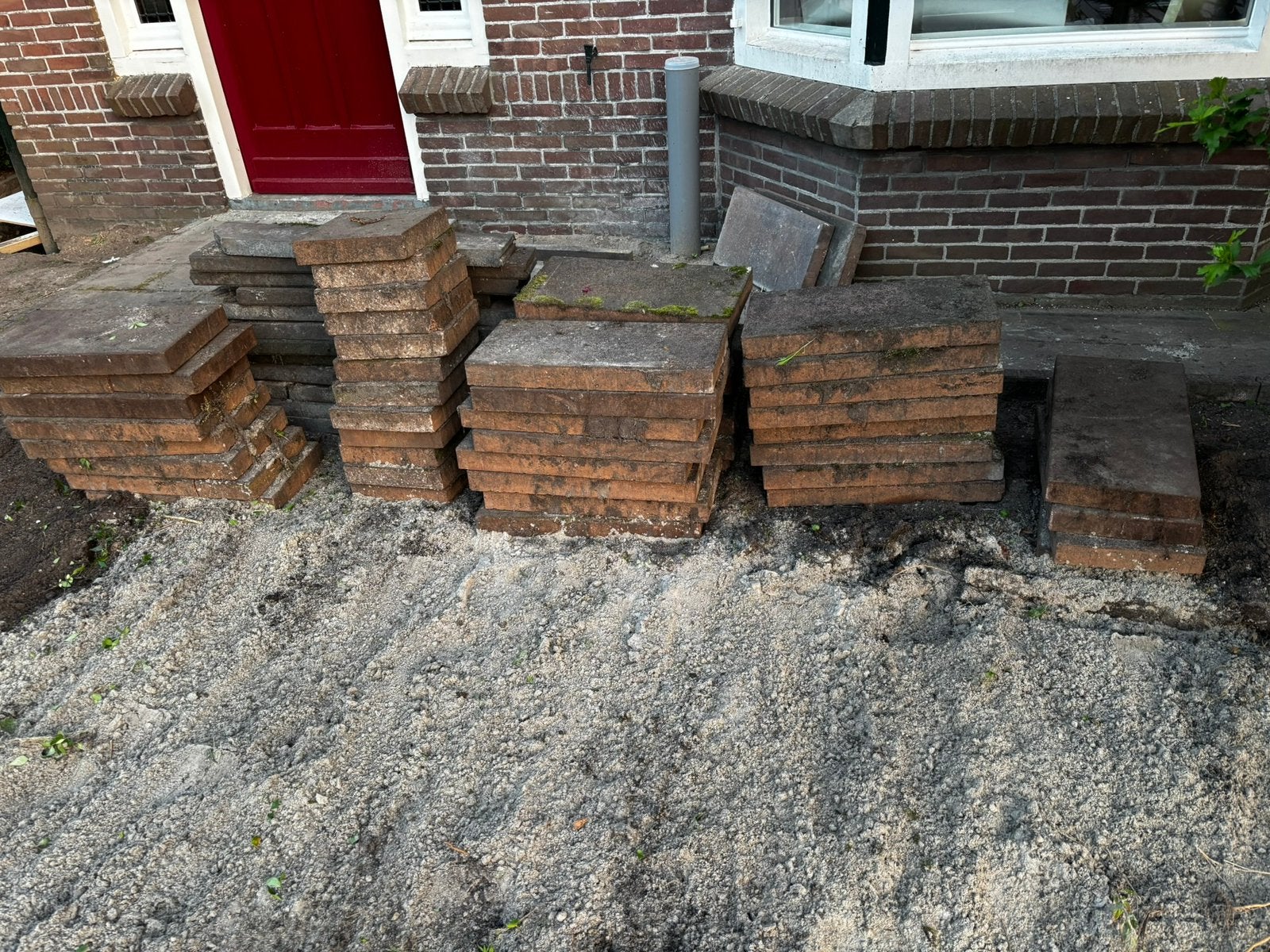 Gratis stenen af te halen vandaag, Ophalen, Steen of Klei, Zo goed als nieuw, 15 m² of meer