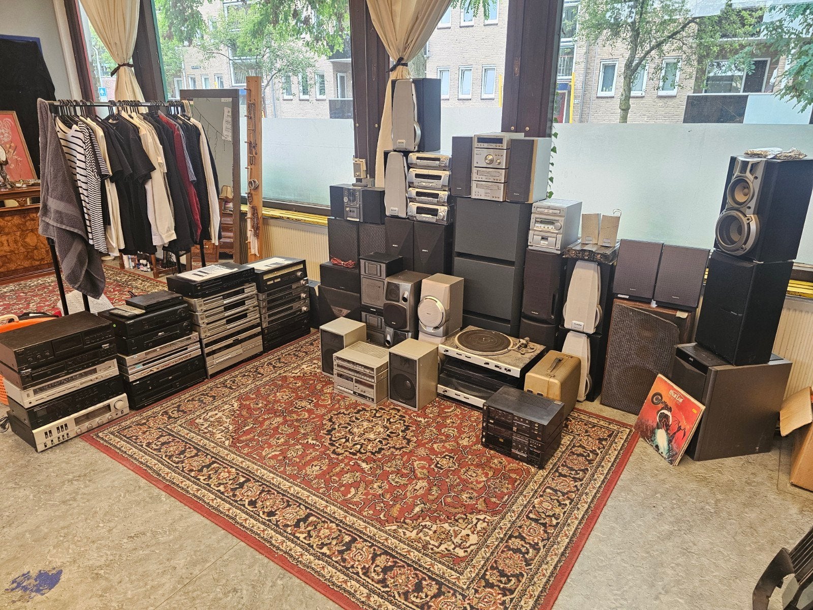 verzameling audio, veel technics, Ophalen, Overige systemen, 120 watt of meer, Overige merken