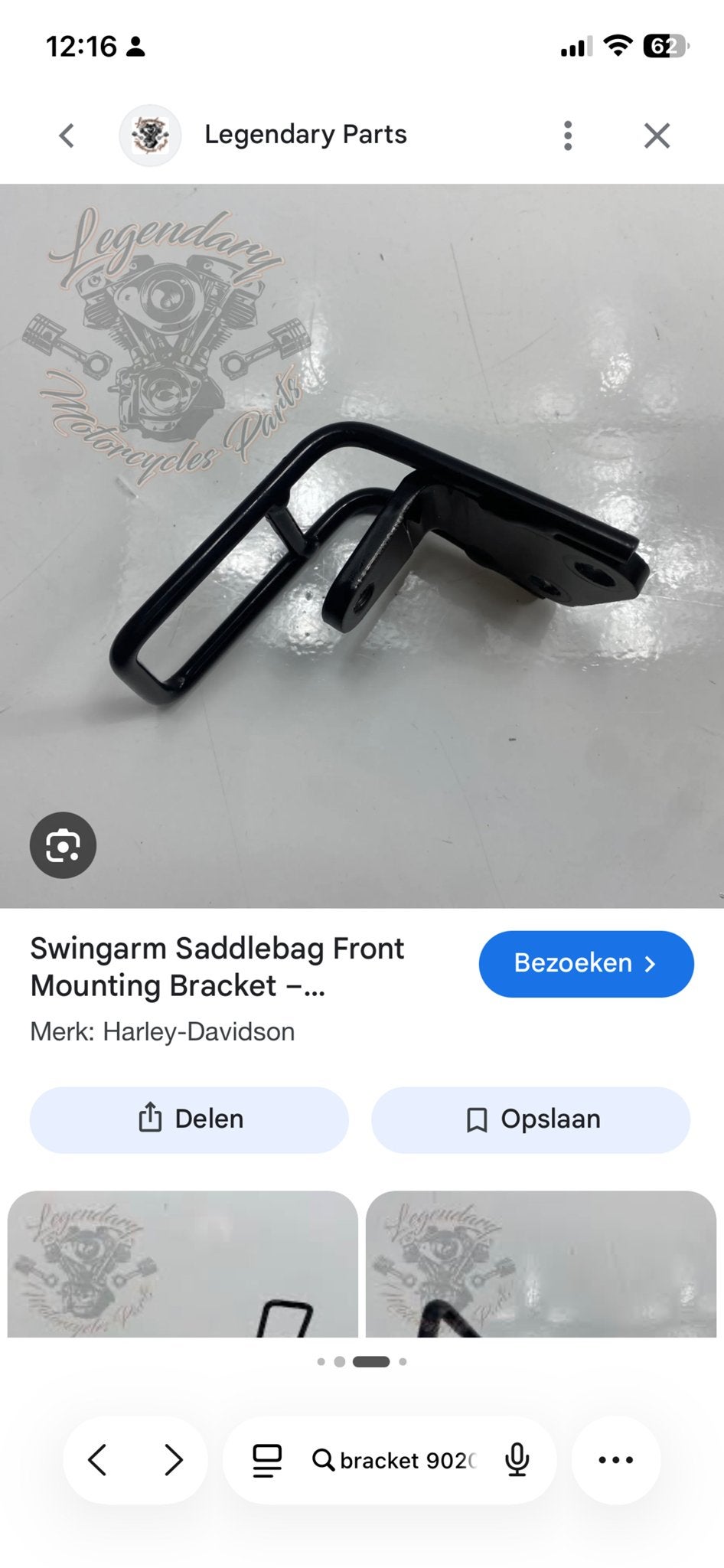 Gezocht, Zijtasbeugel voor Swingarm - OEM 90200570, Ophalen of Verzenden, Gebruikt