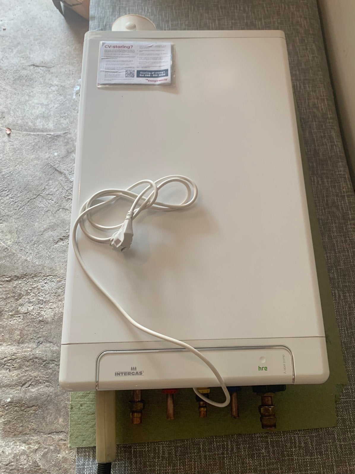 Intergas Hre 36/30A cw5, Ophalen, 30 tot 80 cm, Cv-ketel of Combi-ketel, Minder dan 60 cm