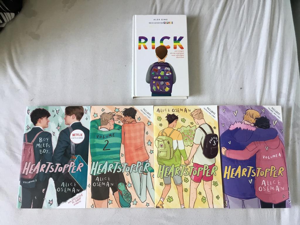 Heartstopper boeken, Ophalen, Zo goed als nieuw