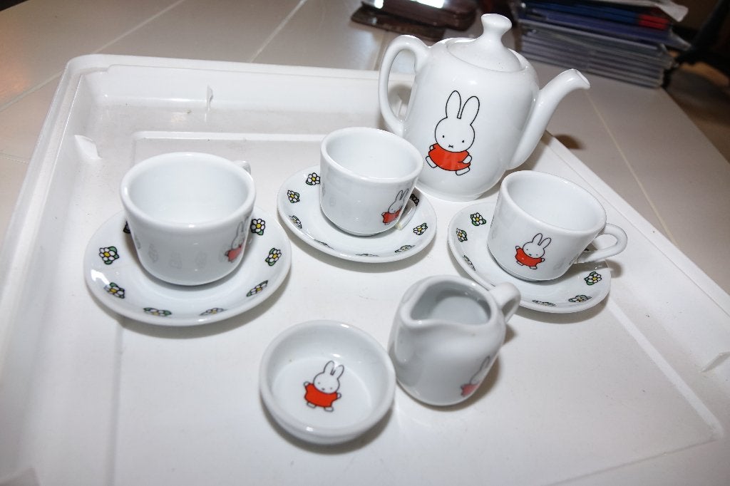 speelgoed servies incompleet , nijntje, Verzenden, Gebruikt, Overige materialen