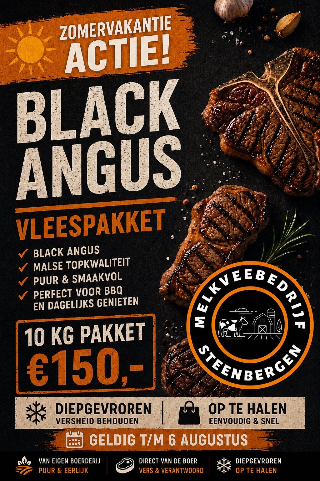 Vleespakket 10 kg, Diversen, Levensmiddelen, Ophalen