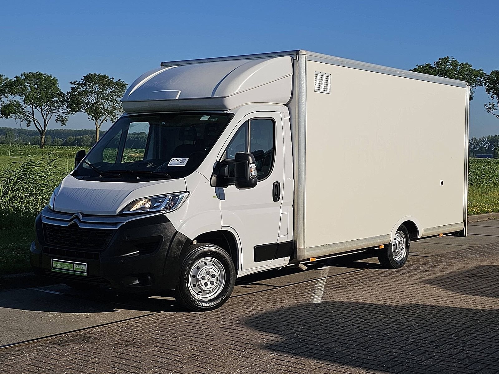 CITROEN JUMPER 2.2 platform-cabine xxl!, Gebruikt, Citroën, Wit, Bedrijf