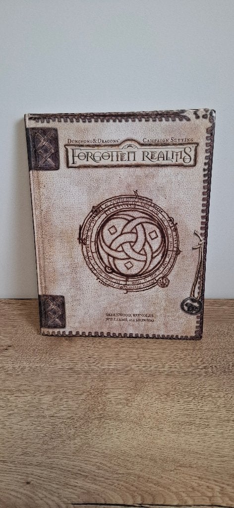 D&D Forgotten Realms Campaign Setting 3rd edition hardcover, Gebruikt, Wizards of the coast, Onbekend, Overige soorten