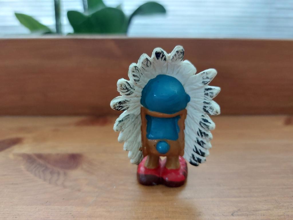 Indiaan smurf met tooi 20144 De Smurfen, Ophalen of Verzenden, Zo goed als nieuw
