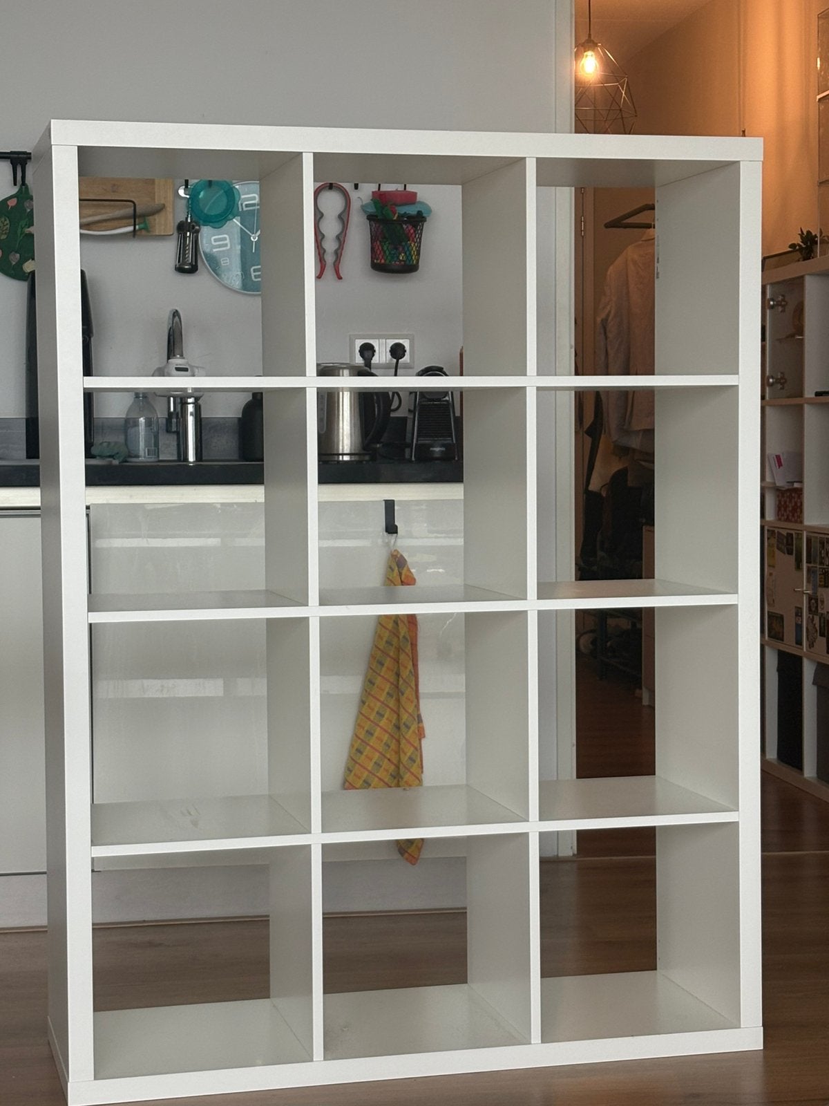 Witte KALLAX IKEA, Huis en Inrichting, Ophalen, Zo goed als nieuw