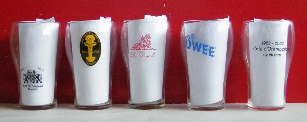 Amstel Bier Glazen -30-, Verzamelen, Biermerken, Ophalen, Zo goed als nieuw, Glas of Glazen, Amstel