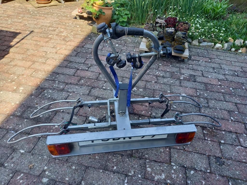 Fietsendrager, Auto diversen, Fietsendragers, Ophalen, Gebruikt, 2 fietsen, Trekhaakdrager
